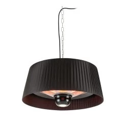 Venice Heat Terrassenheizstrahler 800/1000/1800W Fernbedienung Schwarz