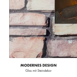 Colmar Elektrischer Kamin Glas 2000W 7 LED-Farben Fernbedienung -Küchengeräte Verkäufe 10032536 de 0006 logo