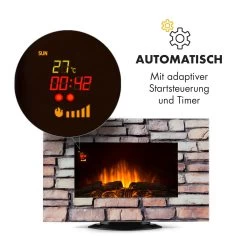 Colmar Elektrischer Kamin Glas 2000W 7 LED-Farben Fernbedienung -Küchengeräte Verkäufe 10032536 de 0008 logo