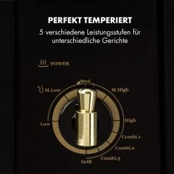 Victoria 20 Einbau-Mikrowelle, 20 L, 800 W, Grill: 1000 W, Schwarz -Küchengeräte Verkäufe 10032591 de 0005 logo