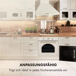 Victoria 20 Einbau-Mikrowelle, 20 L, 800 W, Grill: 1000 W, Elfenbein -Küchengeräte Verkäufe 10032592 de 0003 logo