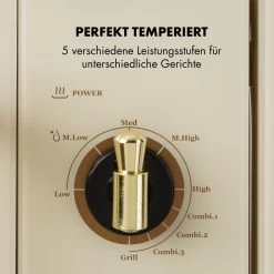 Victoria 20 Einbau-Mikrowelle, 20 L, 800 W, Grill: 1000 W, Elfenbein -Küchengeräte Verkäufe 10032592 de 0005 logo