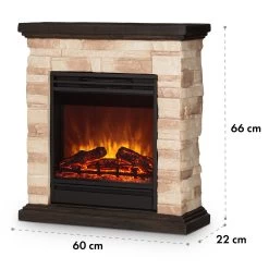 Kaprun Elektrischer Kamin 1800W Steindekor Polystone Fernbedienung 17 Kaprun Elektrischer Kamin 1800W Steindekor Polystone Fernbedienung -Küchengeräte Verkäufe 10032596 yy 0009 logo