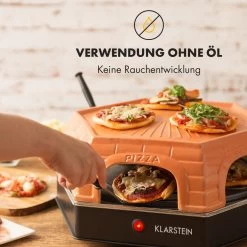 Capricciosa Pizzaofen 1500W Abdeckung Aus Terracotta Warmhaltefunktion 12 Capricciosa Pizzaofen 1500W Abdeckung Aus Terracotta Warmhaltefunktion -Küchengeräte Verkäufe 10032597 de 0004 logo