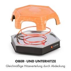 Capricciosa Pizzaofen 1500W Abdeckung Aus Terracotta Warmhaltefunktion 15 Capricciosa Pizzaofen 1500W Abdeckung Aus Terracotta Warmhaltefunktion -Küchengeräte Verkäufe 10032597 de 0007 logo