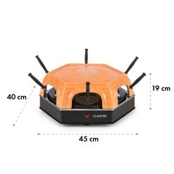 Capricciosa Pizzaofen 1500W Abdeckung Aus Terracotta Warmhaltefunktion 17 Capricciosa Pizzaofen 1500W Abdeckung Aus Terracotta Warmhaltefunktion -Küchengeräte Verkäufe 10032597 yy 0009 logo