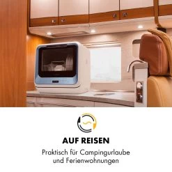 Amazonia Mini Geschirrspülmaschine 6 Programme LED-Display -Küchengeräte Verkäufe 10032678 de 0009 logo