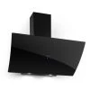Annabelle 90 Dunstabzugshaube Glas 595 M³/h Touch-Armatur Schwarz