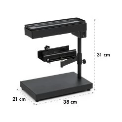 Appenzell Peak Raclette Mit Grill 1000W Thermostatschalter Schwarz -Küchengeräte Verkäufe 10032694 yy 0008 logo