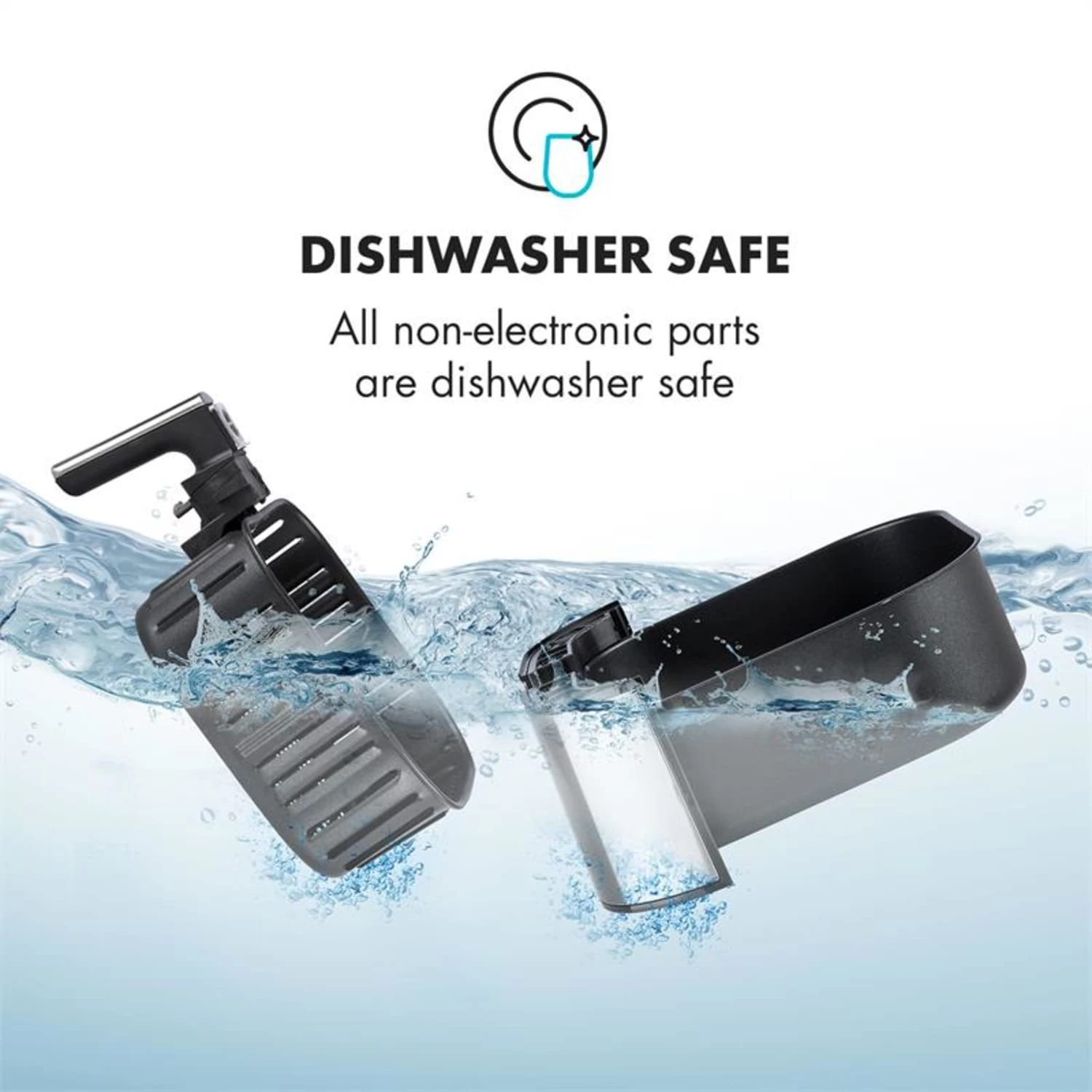 AeroVital Heißluftfritteuse 1700W 5,4 Liter Timer Edelstahl Silber 8 AeroVital Heißluftfritteuse 1700W 5,4 Liter Timer Edelstahl Silber – Bild 8