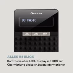 DigiPlug DAB Steckdosen-Radio, DAB+, UKW/PLL, BT, LCD-Display, Schwarz -Küchengeräte Verkäufe 10032858 de 0005 logo