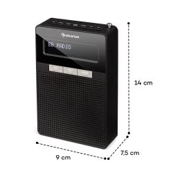 DigiPlug DAB Steckdosen-Radio, DAB+, UKW/PLL, BT, LCD-Display, Schwarz -Küchengeräte Verkäufe 10032858 yy 0008 logo