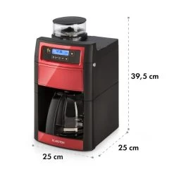 Aromatica II Duo Kaffeemaschine, Integriertes Mahlwerk, 1,25 L, Rot 21 Aromatica II Duo Kaffeemaschine, Integriertes Mahlwerk, 1,25 L, Rot -Küchengeräte Verkäufe 10032866 yy 0011 logo Klarstein Aromatica II Duo Kaffeemaschine rot