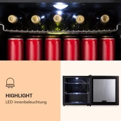 Beersafe L Onyx Kühlschrank 47 Liter 2 Böden Panoramaglastür. -Küchengeräte Verkäufe 10032870 de 0004 logo