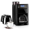 Aromatica II Set Kaffeemaschine, Mahlwerk, 1,25 L, Schwarz