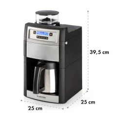 Aromatica II Thermo Kaffeemaschine, Mahlwerk, 1,25 L, Silber 21 Aromatica II Thermo Kaffeemaschine, Mahlwerk, 1,25 L, Silber -Küchengeräte Verkäufe 10032875 yy 0011 logo Klarstein Aromatica II Thermo Kaffeemaschine silber