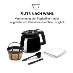 Aromatica II Thermo Kaffeemaschine, Mahlwerk, 1,25 L, Schwarz 14 Aromatica II Thermo Kaffeemaschine, Mahlwerk, 1,25 L, Schwarz -Küchengeräte Verkäufe 10032876 de 0004 logo