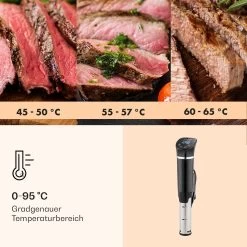 Quickstick Flex 1300W 3D Circulating 0-95 °C IPX7 Timer Schwarz 12 Quickstick Flex 1300W 3D Circulating 0-95 °C IPX7 Timer Schwarz -Küchengeräte Verkäufe 10032905 de 0003 logo