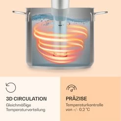 Quickstick Flex 1300W 3D Circulating 0-95 °C IPX7 Timer Silber -Küchengeräte Verkäufe 10032906 de 0005 logo