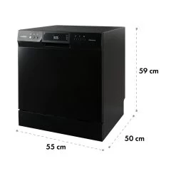 Amazonia 8 Neo Tischgeschirrspüler 8 Programme LED-Display -Küchengeräte Verkäufe 10032913 yy 0009 logo