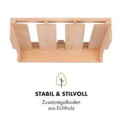 Barossa 77D Weinglas-Regal Zubehör Regalboden Für Weingläser Echtholz -Küchengeräte Verkäufe 10032964 de 0004 logo