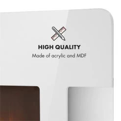 Klarstein Belfort Light & Fire Elektrischer Kamin 1000/2000W Fernbedienung -Küchengeräte Verkäufe 10032997 yy 0008 logo Klarstein Belfort Light Fire Elektrischer Kamin