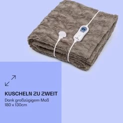 Dr. Watson Comfort & Style Heizdecke 120W 180x130cm Faux Fur -Küchengeräte Verkäufe 10033007 de 0005 logo