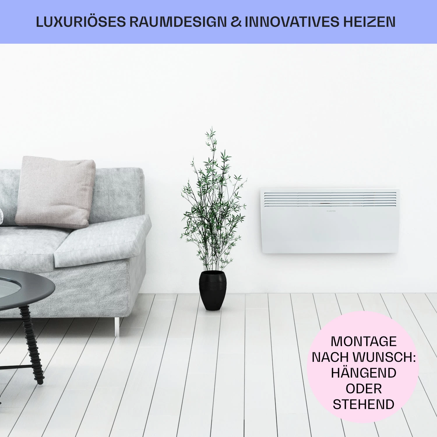 Hot Spot Slimcurve Heizgerät 80x40cm 40m² 2000W 5-40°C LED IP24 Weiß 7 Hot Spot Slimcurve Heizgerät 80x40cm 40m² 2000W 5-40°C LED IP24 Weiß – Bild 7