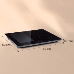 Delicatessa 60 Hybrid Einbaukochfeld Induktion 4 Zonen 7000W Glas -Küchengeräte Verkäufe 10033022 yy 0006 logo