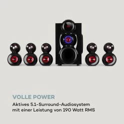 X-Gaming 5.1 Surround-Audiosystem 380Wmax. OneSide Subwoofer BT USB SD 12 X-Gaming 5.1 Surround-Audiosystem 380Wmax. OneSide Subwoofer BT USB SD -Küchengeräte Verkäufe 10033070 de 0003 logo