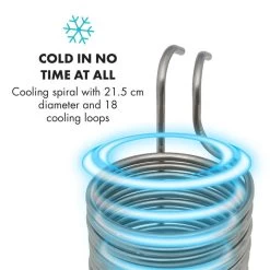 Chiller 12 Eintauchkühler Ø21,5 Cm 18 Schleifen 304 Edelstahl 6 Chiller 12 Eintauchkühler Ø21,5 Cm 18 Schleifen 304 Edelstahl -Küchengeräte Verkäufe 10033082 yy 0003 logo Klarstein Chiller 12 Eintauchkuehler 18 Schleifen