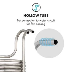 Chiller 12 Eintauchkühler Ø21,5 Cm 18 Schleifen 304 Edelstahl 7 Chiller 12 Eintauchkühler Ø21,5 Cm 18 Schleifen 304 Edelstahl -Küchengeräte Verkäufe 10033082 yy 0004 logo Klarstein Chiller 12 Eintauchkuehler 18 Schleifen