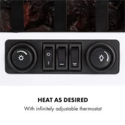 Graz Elektrischer Kamin 1000/2000W Thermostat PanoramaView 10 Graz Elektrischer Kamin 1000/2000W Thermostat PanoramaView -Küchengeräte Verkäufe 10033095 yy 0005 logo Klarstein Graz Elektrischer Kamin weiss