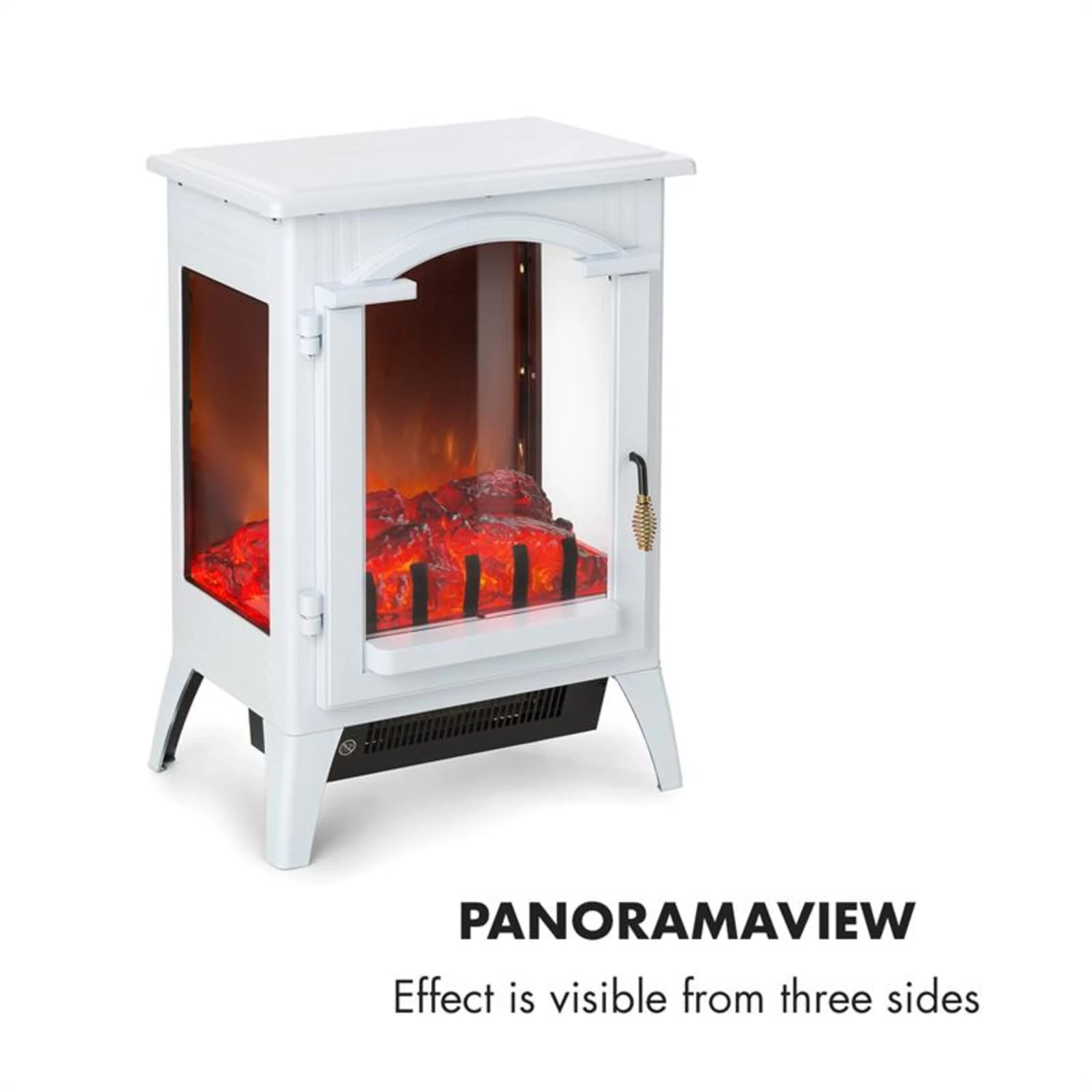 Graz Elektrischer Kamin 1000/2000W Thermostat PanoramaView 6 Graz Elektrischer Kamin 1000/2000W Thermostat PanoramaView – Bild 6