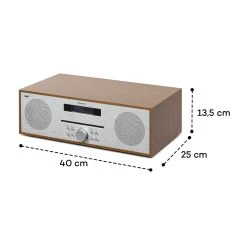 Silver Star CD-DAB 2x20W Max. Slot-In CD-Player DAB+ BT Alu Braun -Küchengeräte Verkäufe 10033161 yy 0010 logo