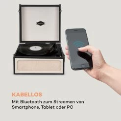 Sarah Ann Plattenspieler Bluetooth USB 33, 45 Und 78 U/min 13 Sarah Ann Plattenspieler Bluetooth USB 33, 45 Und 78 U/min -Küchengeräte Verkäufe 10033175 de 0004 logo