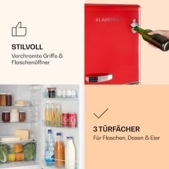 Audrey Kühl- & Gefrierkombination 97l/39l Retro-Look 2 Böden -Küchengeräte Verkäufe 10033193 de 0005 logo