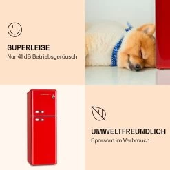 Audrey Kühl- & Gefrierkombination 97l/39l Retro-Look 2 Böden -Küchengeräte Verkäufe 10033193 de 0006 logo