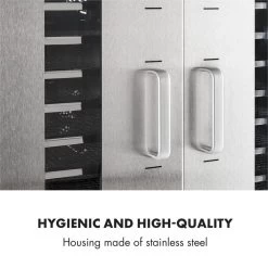 Master Jerky 24 Dörrautomat 5850W 40-90 °C 15h-Timer Edelstahl Silber 13 Master Jerky 24 Dörrautomat 5850W 40-90 °C 15h-Timer Edelstahl Silber -Küchengeräte Verkäufe 10033214 yy 0006 logo Klarstein Master Jerky 24 Doerrautomat silber
