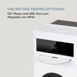 Karaboom 100 Sing Karaoketurm 120W Max. CD-Player 2 Mikrofone Wireless -Küchengeräte Verkäufe 10033249 de 0004 logo