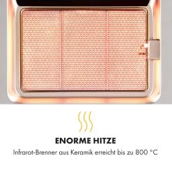 Crossfire Vertikaler Gasgrill 800°C Infrarot-Brenner 12.000 BTU Silber -Küchengeräte Verkäufe 10033288 de 0005 logo