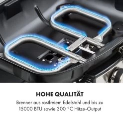 Parforce Duo 2 Gasgrill Brenner 4,4kW 15000BTU 300°C Schwarz 14 Parforce Duo 2 Gasgrill Brenner 4,4kW 15000BTU 300°C Schwarz -Küchengeräte Verkäufe 10033296 de 0005 logo