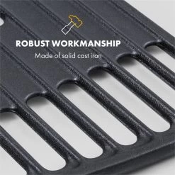 Parforce Grillrost Zubehör Gusseisen Schwarz -Küchengeräte Verkäufe 10033300 yy 0003 logo Klarstein Parforce Grillrost Zubehoer