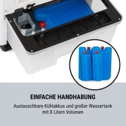 Freeze Me 3-in-1 Luftkühler 75W 400m³/h 8 Ltr Fernbedienung Mobil -Küchengeräte Verkäufe 10033432 de 0007 logo