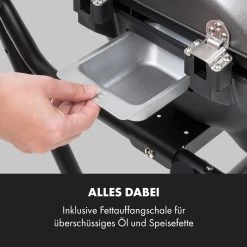 Tafelspitz Elektrogrill 2000/2400 W Antihaftbeschichtung Faltbar Mobil -Küchengeräte Verkäufe 10033448 de 0007 logo