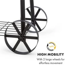 Beef Brisket Smoker Grill Holzkohlegrill/Smoker Edelstahl-Grill Mobil -Küchengeräte Verkäufe 10033460 yy 0006 logo Klarstein Beef Brisket Smoker Grill schwarz