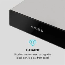 Contempo Unterbau-Dunstabzugshaube 60cm 175m³/h LED Edelstahl Acryl 17 Contempo Unterbau-Dunstabzugshaube 60cm 175m³/h LED Edelstahl Acryl -Küchengeräte Verkäufe 10033470 uk 0007 logo Klarstein Contempo Unterbau Dunstabzugshaube reedit