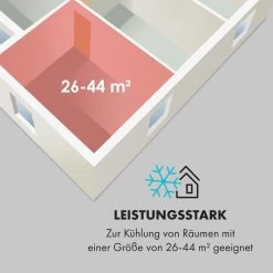 Windwaker Split-Klimaanlage 9.000 BTU/2,7 KW Luftdurchsatz 600m³/h -Küchengeräte Verkäufe 10033482 de 0005 logo