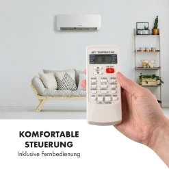 Windwaker Split-Klimaanlage 9.000 BTU/2,7 KW Luftdurchsatz 600m³/h -Küchengeräte Verkäufe 10033482 de 0008 logo