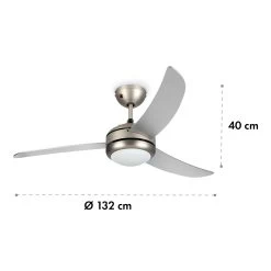 El Paso Deckenventilator & Lampe Ø 132 Cm 10.344 M³/h 180 U/min 49 DB -Küchengeräte Verkäufe 10033495 yy 0007 logo